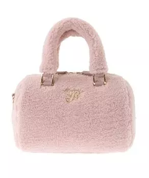 de Сумка EC Limited из искусственного меха Бостон Розовая [Maison Fleur] Женская розовый