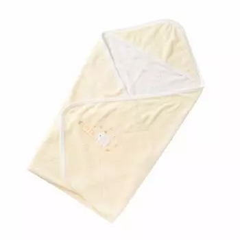 de Sweet Twisted Pile Baby Afghan Swaddle Thin Type Pile Knit Baby Made in Japan 85 см x 85 см [Creme Coco] [Skin Thread/Cape/Prostyn/Blank] (Кремовый цвет) кремовый