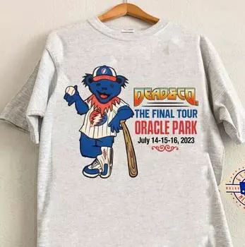 Dead And Company Oracle Park 14, 15, 16 июля 2023 г. Футболка унисекс The Final Tour S