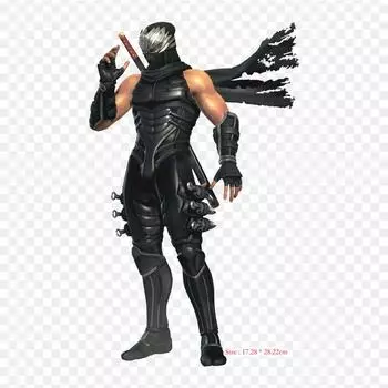 Dead Or Alive 5 Gaiden 3 Ryu Hayabusa, термопереносная печать, виниловые нашивки, наклейки для одежды, аппликации «сделай сам», моющиеся нашивки