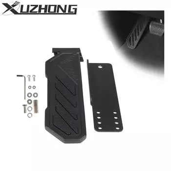 Панель для защиты ног водителя от несанкционированного доступа с левой стороны для Jeep Wrangler JL JLU 4XE 2018-2025 гг., для Gladiator JT, противоскользящая, черная чёрный