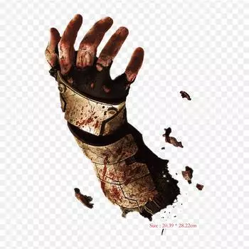 Dead Space 3 2 термопереносная печать виниловые нашивки наклейки для одежды DIY аппликации моющиеся нашивки