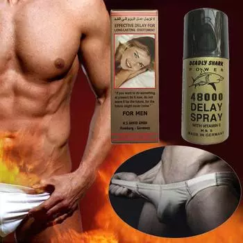 Deadly480000 Overspeed Spray уменьшает задержку эякуляции у мужчин 40 мл