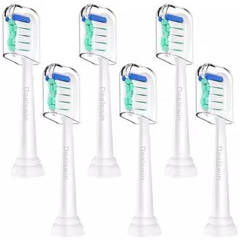 Dealswin электрическая зубная щетка сменная щетка для Philips сменная зубная щетка для Philips Sonicare совместимая с Clean Plus