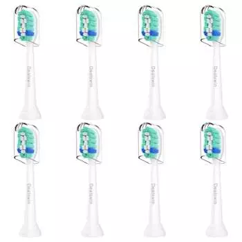 Dealswin электрическая зубная щетка сменная щетка совместимая с Philips Sonicare совместимая щетка Diamond Clean сменная головка зубной щетки Plaqu