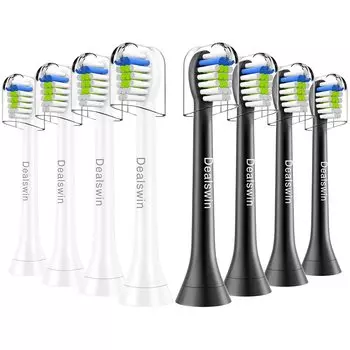 Dealswin Сменная щетка Mini Compact Philips Sonicare Электрическая зубная щетка, совместимая с щеткой Diamond Clean Philips Sonicare