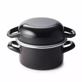 Dean and Deluca Кастрюля S Black (14см) чёрный
