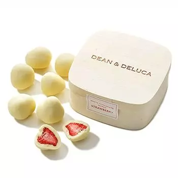 Dean and Deluca white chocolate dipped strawberry