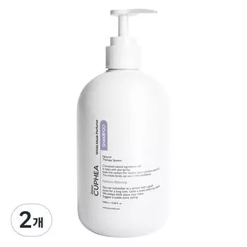 Dear Cupea Protein Perfume Shampoo White Musk, 1L, 2 ea.