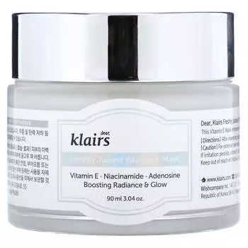Dear, Klairs, Fresh Juice Vitamin E Beauty Mask, 90ml (3.04oz)