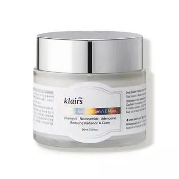 dear, klairs Freshly Juiced Vitamin E Mask