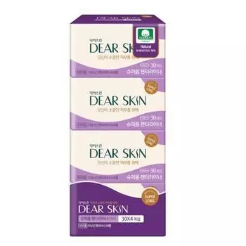 Dear skin Супер Длинная Подкладка 30P*4 Упаковка