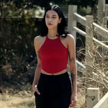 Debbie Wear Круглый топ без рукавов DEVI-TS0047 Sand beige: L