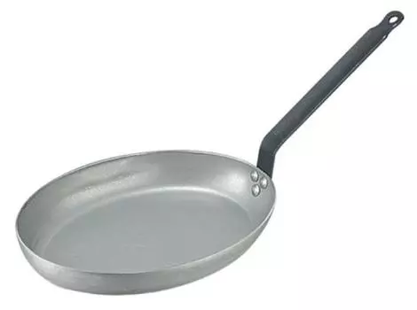Debyer Iron Same Pattern Oval Frying Pan 40cm 5111-40 серебряный