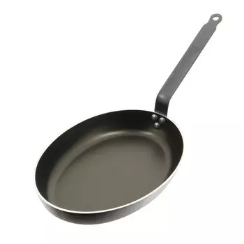 Debyer Oval Frying Pan 36cm Aluminum France AHLA9036 Non-Stick 8181-36