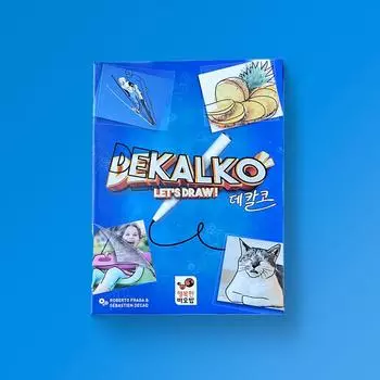 decalco, корейская популярная обучающая игра
