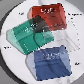 Decapper Высокая прозрачность Портативный Nordic Ванная комната Бытовые предметы первой необходимости Подъемник для крышки унитаза Может быть тонким или толстым Мультяшный розовый