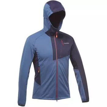 DECATHLON Versatile Lightweight Windbreaker Jacket Men s Ink Blue Black 2XL