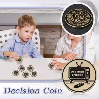 Decision Coin Смотреть еще один эпизод против Head To Sleep One Size светло-коричневого