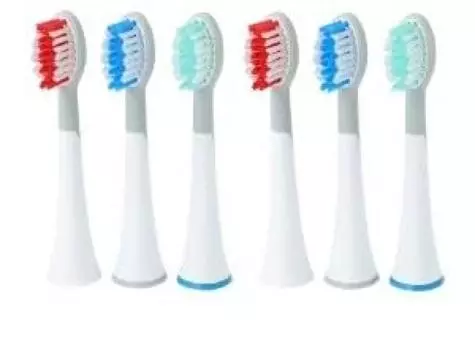 decle Sonic Vibration Toothbrush Replacement Brush Электрическая зубная щетка Sonic Vibration Toothbrush Электрическая зубная щетка совместима с Sanwaichi Shoji Prazer 1 белый