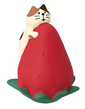 Decole Kitten и Jumbo Strawberry 46 x 46 x h65 мм приблизительно. ZCB-90895