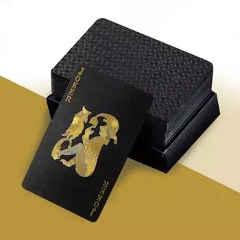 Decom Advanced Gold Poker Trump Cards, популярная корейская игра