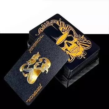 Decom Advanced Gold Poker Trump Cards, популярная корейская игра