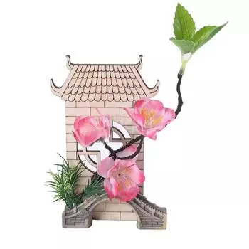 Decorative flowers plants Catering decoration Cold Dishes Dish decoration With artistic conception dishes Hotel Sashimi Plate