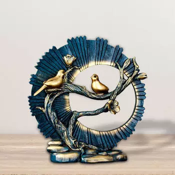 Декоративная статуя любви для украшения интерьера и прихожей зелёный