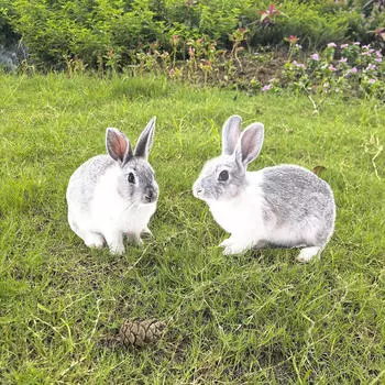 Декоративная фигурка кролика для патио и тротуара Style A