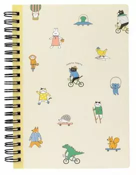 Decore B6 ring notebook for going out 140 x 182 Unit Approx. (mm)