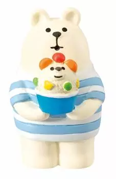 Decore Белый медведь x x Фигурка, 3.3 3.5 5.4см (ЧАС), Огурец, ZSV-17289