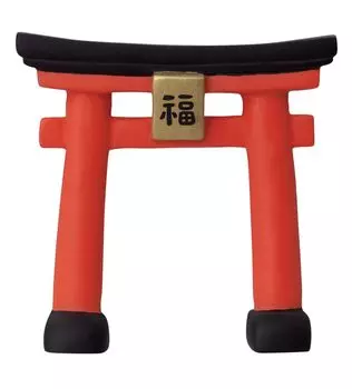 Decore Corporation concombre Mamefuku Torii Размер приблизительный. W5.4 D1.8 H5.2 ZCB-47476