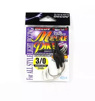 Decoy DJ-78 Крючки-помощники для средней щуки, размер 3/0 (5433)