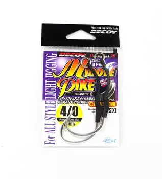 Decoy DJ-78 Крючки-помощники для средней щуки, размер 4/0 (5440)