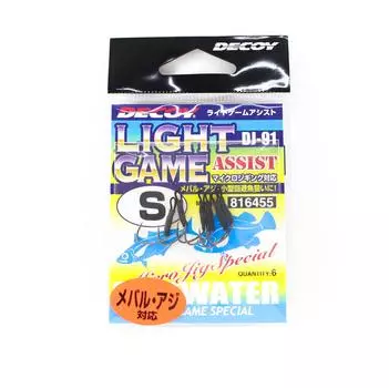 Decoy DJ-91 Micro Game Assist Одиночный крючок Размер S (6455)