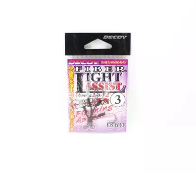 Decoy DJ-92 Fibre Light Вспомогательные крючки Размер 3 (0728)