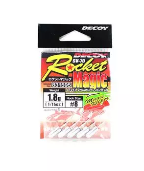 Decoy Джиг-головка SV-70 Rocket Magic, размер 8, 1,8 грамма (1595 г.)