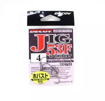 Decoy Jig 53F 60 Limerick F, крючок, размер 4 (2752)