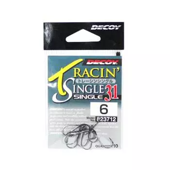 Decoy Single 31 Крючок для одинарной приманки, размер 6 (3712)