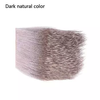 Decoy Skin Fur Material Fly Hook Deer Hair Hook Deer Hair Patches Tying Material Fly Fishing Lure Dark Natural Color