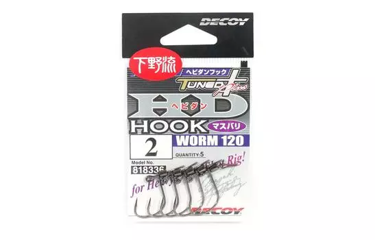 Decoy Worm 120HD Heavy Down Shot Размер 2 (8336)