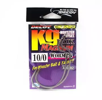Decoy Worm 26 кг Крючок Worm Magnum, размер 10/0 (0982)