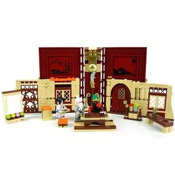 Decul Brick Cool Hero Серия книг «Троецарствие» Игрушка, совместимая с блоками Гуань Юй и Хита 20508, награда за смешанные цвета