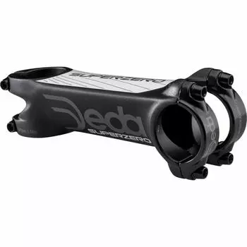 Deda Elementi 305393535 Fesses de Casque Main Superzero 110 мм Mixte, Noir/Noir, Taille Unique