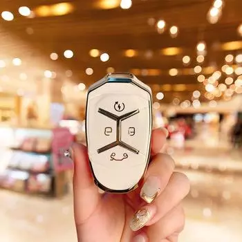 Dedicated to Lynk & Co 03 key set 2021 new car 02/01 shell buckle all-inclusive high-end decorative car creative men and women