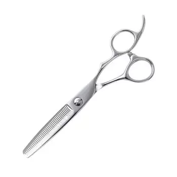 deeds DEEDS Forged Finish Professional 3D Handle Thinning Japanese knifes special manufacturer Hairdresser Barber (6,0 дюймов/40 стежков/20%