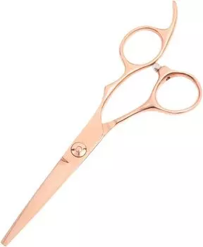 deeds DEEDS Forged Finish Professional Pink Gold Titanium 3D Handle Scissors Японские ножницы специального назначения производитель Парикмахерская (5,5 дюймов)