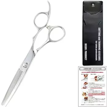 deeds DEEDS японский производитель специальных ножниц Natural finish прореживание для дома скорость очистки около (6,0 дюймов, 15%) АД-02 серебряный