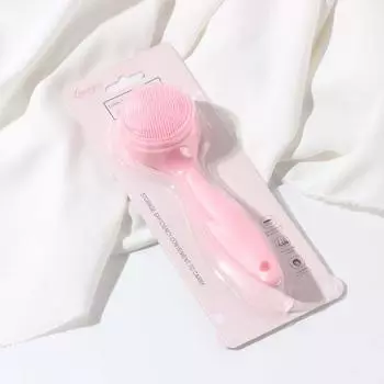 Deep Cleaning Face Washing Brush Face Massaging Exfoliator Brush Silicone Facial Cleansing Brush